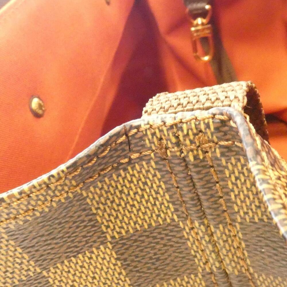 LOUIS VUITTON Brown Damier Boston Bag - Picture 9 of 9